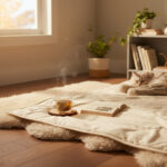 찬바람 불 때 전기장판 구매가이드 핵심을 시각적으로 보여주는 아늑한 전기요 사진