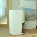 엘지 제습기 DQ154MWGA가 겨울 결로 방지를 위해 가동 되고 있는 전체 이미지